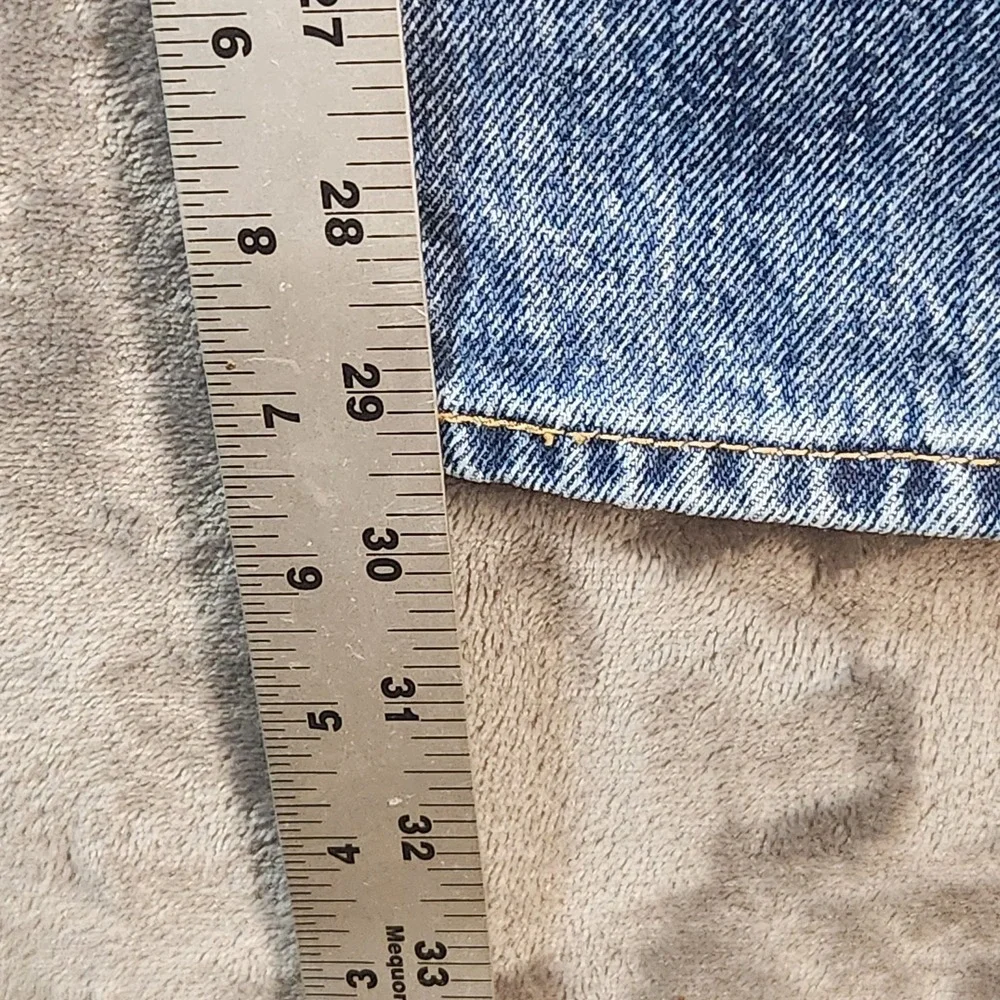 Levis 501 Jeans Mens 32x30 Blue Button Fly Original Straight Denim